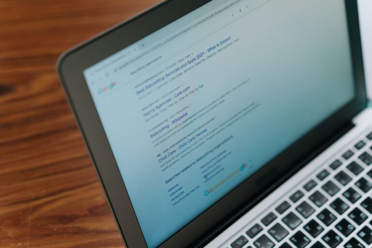 Tampilan Google Search di laptop - jasa Google Ads Jogja untuk iklan pencarian yang menghasilkan